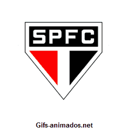 gif animado 07 do escudo do time São Paulo futebol brasileiro brasão  emblema logo São Paulo Futebol Clube
